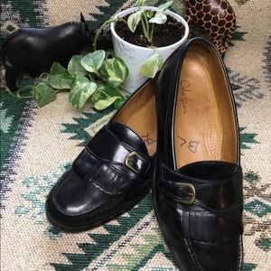 Cole Haan S11  Pinch Buckle Black Leather